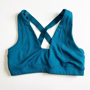 Free People | Blue Athletic Bra S